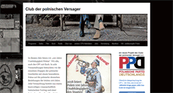 Desktop Screenshot of polnischeversager.de