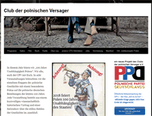 Tablet Screenshot of polnischeversager.de